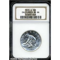 1925-S 50C California MS66 NGC.