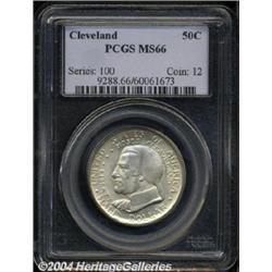 1936 50C Cleveland MS66 PCGS.