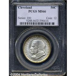 1936 50C Cleveland MS66 PCGS.