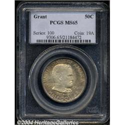 1922 50C Grant no Star MS65 PCGS.