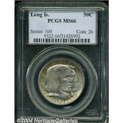 1936 50C Long Island MS66 PCGS.