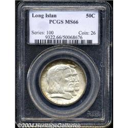 1936 50C Long Island MS66 PCGS.