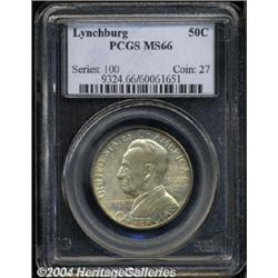 1936 50C Lynchburg MS66 PCGS.