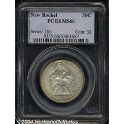 1938 50C New Rochelle MS66 PCGS.