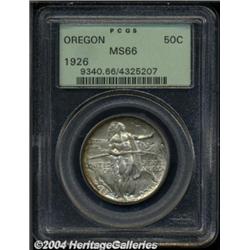 1926 50C Oregon MS66 PCGS.