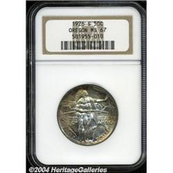 1926-S 50C Oregon MS67 NGC.