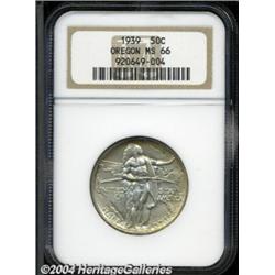 1939 50C Oregon MS66 NGC.
