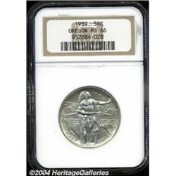 1939 50C Oregon MS66 NGC.