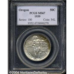1939 50C Oregon MS67 PCGS.