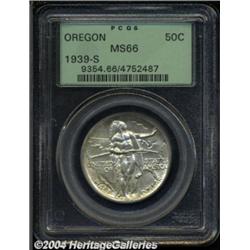 1939-S 50C Oregon MS66 PCGS.