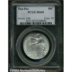 1915-S 50C Panama-Pacific MS65 PCGS.