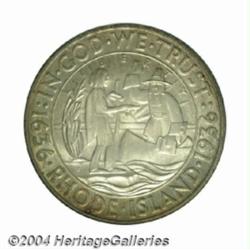 1936-S 50C Rhode Island MS67 PCGS.