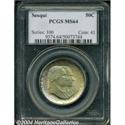 1926 50C Sesquicentennial MS64 PCGS.