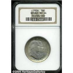 1926 50C Sesquicentennial MS64 NGC.