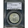 Image 1 : 1935 50C Spanish Trail MS63 PCGS.