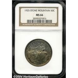 1925 50C Stone Mountain MS66 NGC.