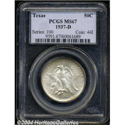 1937-D 50C Texas MS67 PCGS.