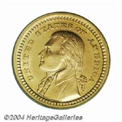 1903 G$1 Louisiana Purchase/Jefferson MS65 PCGS.