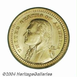 1903 G$1 Louisiana Purchase/Jefferson MS67 PCGS.