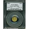 Image 3 : 1904 G$1 Lewis and Clark MS64 PCGS.