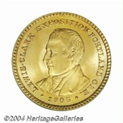 1905 G$1 Lewis and Clark MS65 PCGS.