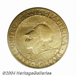 1915-S $50 Panama-Pacific 50 Dollar Round MS62 NGC.