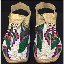 Beaded Sioux Moccasins