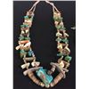 Image 5 : 1960s Heishi, Turquoise and Shell Necklace Set