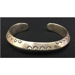 Coin Silver Ingot Bracelet