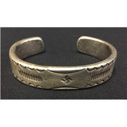 Coin Silver Ingot Bracelet