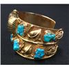 Image 3 : Heavy 14k Gold Watch Cuff Bracelet