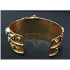 Image 8 : Heavy 14k Gold Watch Cuff Bracelet