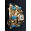 Image 9 : Heavy 14k Gold Watch Cuff Bracelet