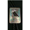 Image 1 : Zuni Inlay Bolo Tie - Guardian