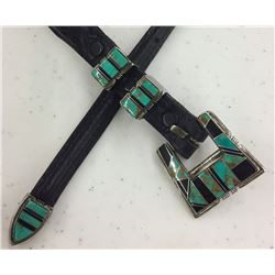 Nice Inlay Buckle Set with Belt