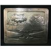 Image 2 : Sterling Overlay Belt Buckle