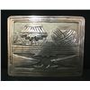 Image 4 : Sterling Overlay Belt Buckle