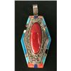 Image 2 : Nice Inlay Navajo Pendant