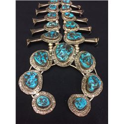 Navajo Squash Blossom Necklace