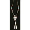 Image 1 : Zuni Inlay Necklace - Bowannie