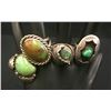 Image 2 : Group of 4 Vintage Navajo Rings