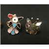 Image 4 : Group of 4 Vintage Zuni Rings