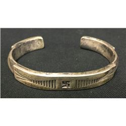 Coin Silver Ingot Bracelet