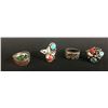 Image 1 : Group of 4 Vintage Navajo Rings