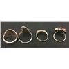 Image 6 : Group of 4 Vintage Navajo Rings