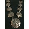 Image 5 : Concho Style Sterling Necklace