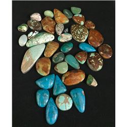 Group of Turquoise Cabochons