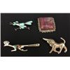 Image 2 : Group of 4 Vintage Pins