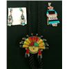 Image 1 : Group of Zuni Inlay Jewelry
