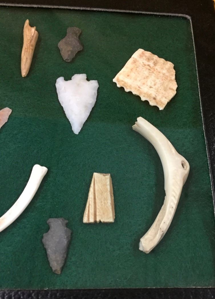 Prehistoric Artifacts Display